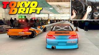 Drifting the Tokyo Drift Parking Lot with CToretto