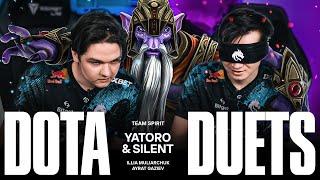 TEAM SPIRIT DOTA DUETS. YATORO & SILENT