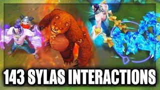 All 143 Sylas Ultimate Test Interactions - All Sylas Ult Interactions League of Legends