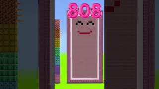 Counting by 101 Song part2  Counting Big Numbers  Minecraft Numberblocks Counting Songs for Kids