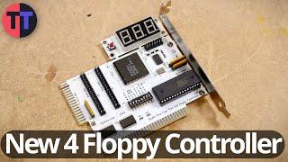 New 4 Drive Floppy Controller - TexElec Quad-Flop