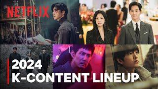 Korean shows and movies coming to Netflix in 2024  K-Content Lineup ENG SUB