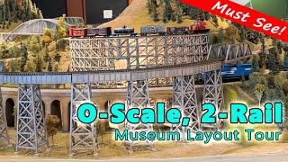 Traintastic O Scale Two Rail Model Train Layout  The Worlds Largest Model Railroad Museum SD ONLY