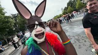 27.07.2024 Naked Bunny from London @ #CSD #Berlin #pridemonth