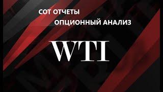 COT отчет на WTI и Опционные ожидания