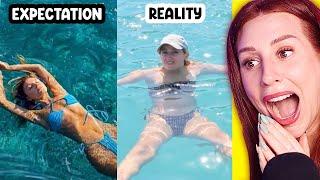 expectations vs reality tiktok - REACTION