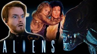 Finding out if the Sequel is BETTER  First Time Watching ALIENS 1986 Special Edition Commentary