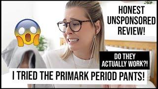 Primark Period Pants HONEST Review - Do They Work & Are They Worth It?  xameliax