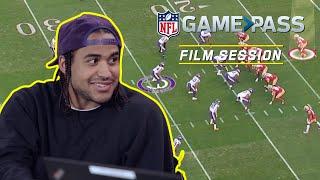 Eric Kendricks Breaks Down Zone Coverage Defending Mobile QBs & More  NFL Film Session