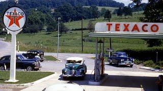 1940s America - Classic Cars People and Cities in COLOR