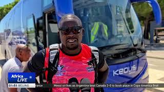 Kenyas rugby 7’s team arrives in France to prep for Olympics