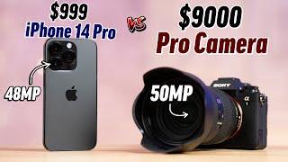 iPhone 14 Pro vs $9000 Pro Camera You WONT Believe this