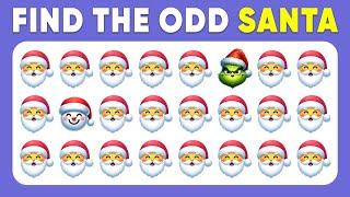 Find the ODD One Out - Christmas Edition  Emoji Quiz  Easy Medium Hard  Monkey Quiz