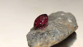 GemSelect Video Review Intense Pink Tourmaline Gemstone from Mozambique