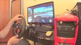 Modified Logitech Driving Force GT Faster than G27 Force Feedback Mods Test