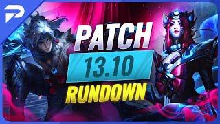 HUGE MID SEASON UPDATE ALL Changes List for Patch 13.10 - League of Legends Season 13