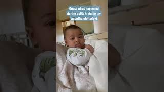 Something happened during potty training #pottytraining #babyspeaking  #cutebaby #babyreels