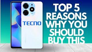 Tecno Sparks 10 Pro TOP 5 Reasons Why you Should Buy this PHONE