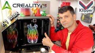  Creality K1 Max Скорость его второе имя Мой новый 3D принтер просто жесть #3dprint Игорь Белецкий