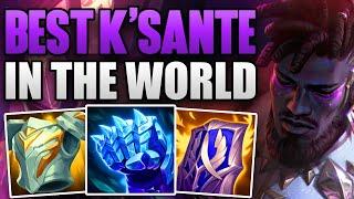 RANK 1 KSANTE IN THE WORLD DOMIANTES KR CHALLENGER  CHALLENGER KSANTE TOP GAMEPLAY  Patch 13.20