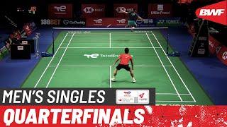 BWF Thomas Cup  Anthony Sinisuka Ginting INA vs Lee Zii Jia MAS  QF