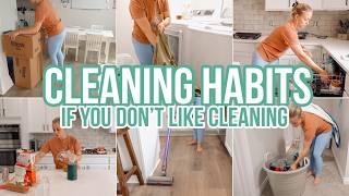 CLEANING HABITS IF YOU DONT LIKE CLEANING  CLEANING MOTIVATION  BECKY MOSS  STAY AT HOME MOM