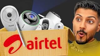 I Tried Airtel Smart Security Cameras  *Airtel Xsafe*