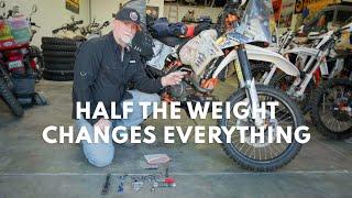 RTW Paul - How I Reduced My Load by 50% - CUTTING the WEIGHT of EVERYTHING - KTM 500EXC