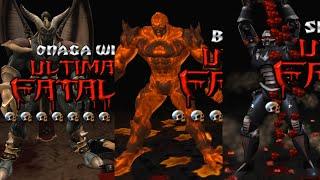 MORTAL KOMBAT ARMAGEDDON ALL ULTIMATE FATALITIES  PS2    4K 60FPS 2020