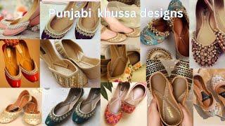 punjabi khussa shoes colour full khussa designfashion and designing styles