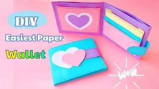 How to make paper wallet  Easy Paper Wallet Tutorial  #Paper_Craft #Wallet