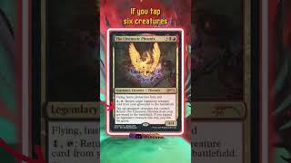 Rule Zero Commander The Cinematic Phoenix  Magic The Gathering #shorts