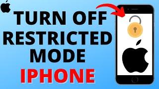 How to Turn Off Restricted Mode on iPhone - Disable Content Restriction