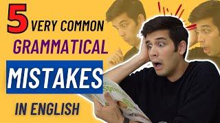 5 Very Common Grammatical Mistakes In English