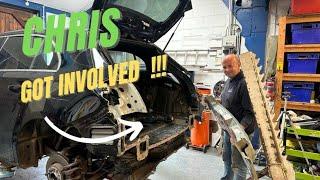 REBUILDING A WRECKED 2021 MERCEDES A220 PART 2