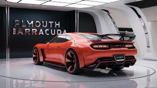 New 2025 Plymouth Barracuda Ultimate Muscle Car Reborn First Look and Review