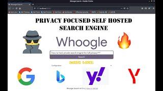 Host Your Own Private Search Engine  Privacy Focused Framework  Whoogle-Search