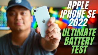 iPhone SE 2022 Battery Test The ULTIMATE Test Gaming camera and battery life
