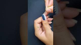 Try this Safety pin hack for stunning Nailart result  #nailart #shorts