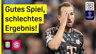 Bitteres Erwachen für Kane & Co. Aston Villa - FC Bayern München  UEFA Champions League  DAZN