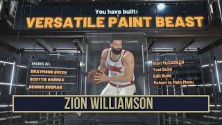 NBA 2K22 Current Gen Zion Williamson Build - Best PF Builds - 2K Legends of the Game Build