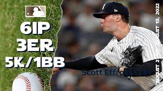Scott Effross in Yankees   Aug 12 2022  MLB highlights