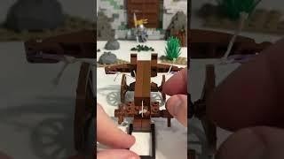 Стреляющая баллиста из LEGO от Папы Лего