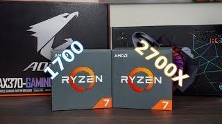 Ryzen 7 1700 vs 2700X