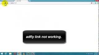 Adfly Link Not working simple fix for chrome and firefox