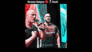 Roman Reigns ️ The Rock His BloodMy Blood  #shorts #viral #whatsappstatus