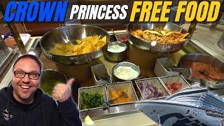 FREE Crown Princess Food What to Expect 