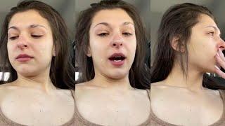 Leah Gotti sad and angry #viral #ytstudio #ytshorts