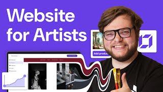 How to Create a PROFESSIONAL Art Website Step-By-Step Guide