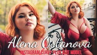 Alena Ostanova Curvy Plus Size Fashion Model - Biography Wiki Lifestyle  Instagram Star